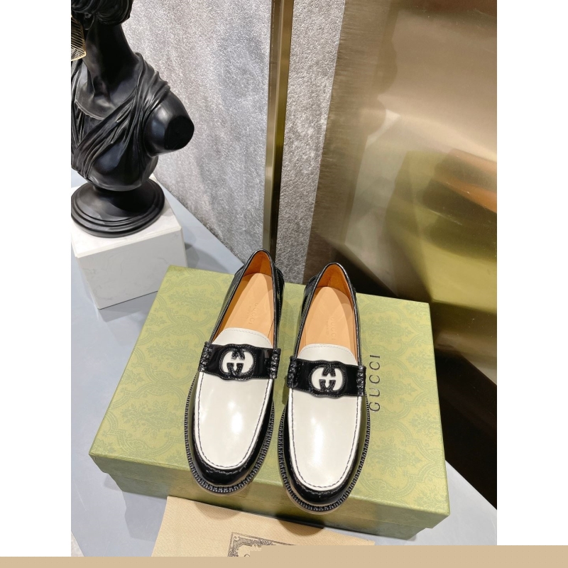 G*u*i leather shoes